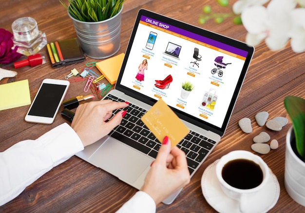 retail website